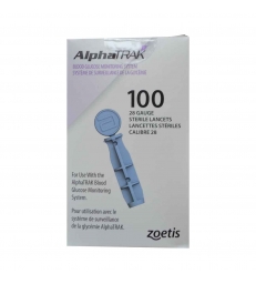 ALPHATRAK LANCETTES BT 100