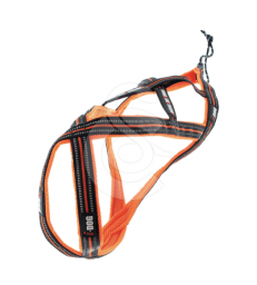 Harnais Canicross X-Back One i-Dog .L - Tour de cou : 47/49 cm - Orange