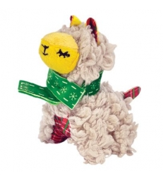 Jouet KONG® Holiday Softies Scrattles Lama