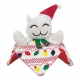 KONG Holiday Crackles Santa Kitty