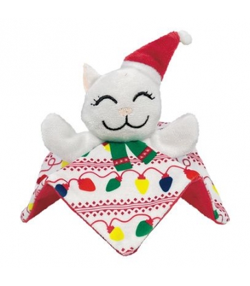 KONG Holiday Crackles Santa Kitty