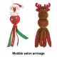 KONG Holiday Wubba Santa Reindeer