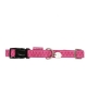 Collier réglable Mc Leather Fuchsia