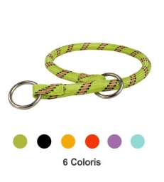 Collier étrangleur nylon corde jacquard