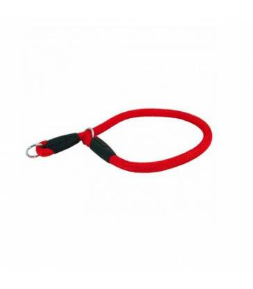 Collier corde rouge : 30 cm